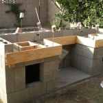 Cinder Block Outdoor Kitchen Plans