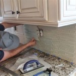 How To Install A Backsplash In The Kitchen