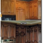 How To Stain Kitchen Cabinets Darker