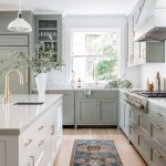Kitchen Cabinet And Wall Color Combinations