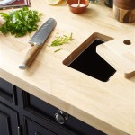 Kitchen Counter With Built In Cutting Board