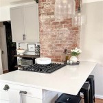 Kitchens With Brick Accent Walls