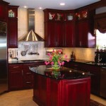 Kitchens With Dark Cherry Cabinets