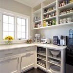 Open Shelving Lower Kitchen Cabinets