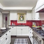 Red Black And White Kitchen Decor