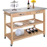 Stainless Steel Kitchen Carts And Islands