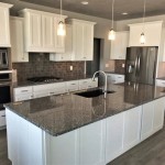 White Kitchen Cabinets Gray Countertops