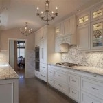 White Kitchens With White Granite